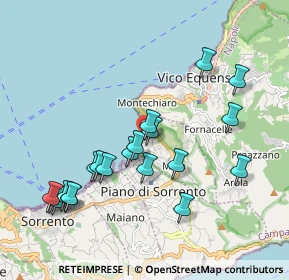 Mappa Via Gian Battista Liguori, 80062 Meta NA, Italia (2.181)