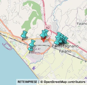 Mappa Via Guglielmo Talamo, 84131 Salerno SA, Italia (1.43867)