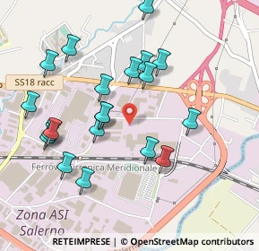 Mappa Via Guglielmo Talamo, 84131 Salerno SA, Italia (0.527)