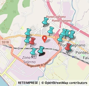 Mappa Via Guglielmo Talamo, 84131 Salerno SA, Italia (0.8255)