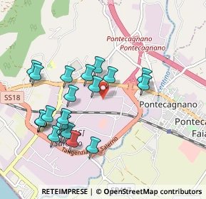 Mappa Via Guglielmo Talamo, 84131 Salerno SA, Italia (1.0225)