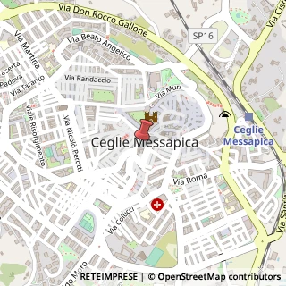 Mappa Piazza Plebiscito, 37/38, 72013 Ceglie Messapica, Brindisi (Puglia)