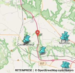 Mappa A14, 74011 Castellaneta TA, Italia (5.67917)