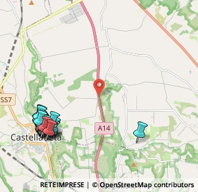 Mappa A14, 74011 Castellaneta TA, Italia (2.93333)