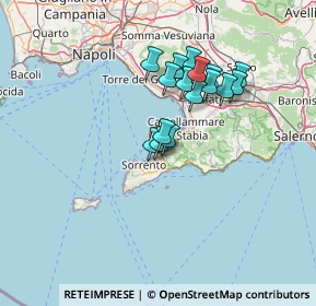 Mappa Via Eduardo de Martino, 80062 Meta NA, Italia (11.59563)