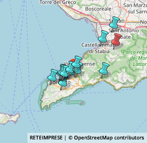 Mappa Via Eduardo de Martino, 80062 Meta NA, Italia (4.96)