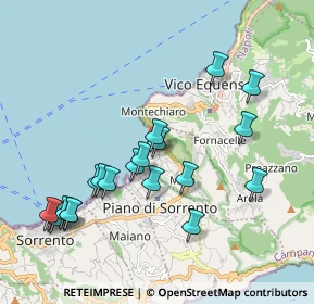 Mappa Via Eduardo de Martino, 80062 Meta NA, Italia (2.2215)