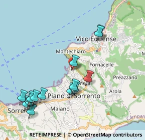 Mappa Via Eduardo de Martino, 80062 Meta NA, Italia (2.49667)