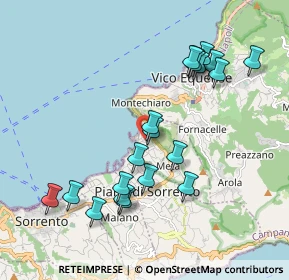 Mappa Via Eduardo de Martino, 80062 Meta NA, Italia (2.122)