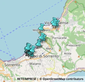 Mappa Via Eduardo de Martino, 80062 Meta NA, Italia (1.63737)