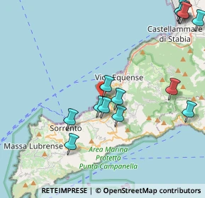 Mappa Via Eduardo de Martino, 80062 Meta NA, Italia (5.27)