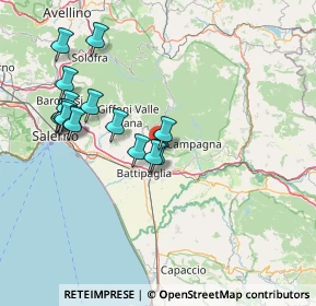 Mappa Olevano Sul Tusciano, 84025 Eboli SA, Italia (16.59625)