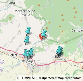 Mappa Olevano Sul Tusciano, 84025 Eboli SA, Italia (4.00636)