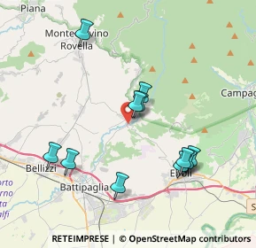 Mappa Olevano Sul Tusciano, 84025 Eboli SA, Italia (4.01455)