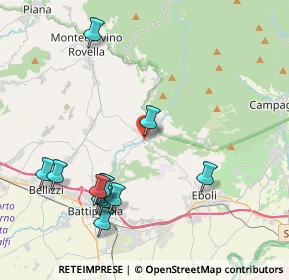 Mappa Olevano Sul Tusciano, 84025 Eboli SA, Italia (4.92167)