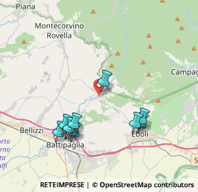 Mappa Olevano Sul Tusciano, 84025 Eboli SA, Italia (4.21636)