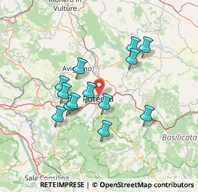 Mappa 85100 Potenza PZ, Italia (13.42615)