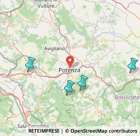 Mappa 85100 Potenza PZ, Italia (45.09615)