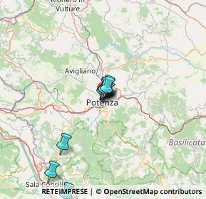 Mappa 85100 Potenza PZ, Italia (15.135)