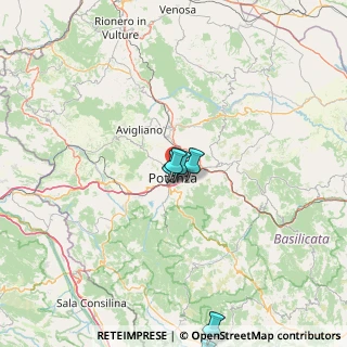Mappa 85100 Potenza PZ, Italia (50.54632)