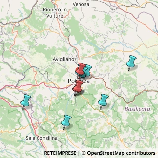 Mappa 85100 Potenza PZ, Italia (11.53)