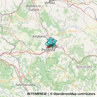 Mappa 85100 Potenza PZ, Italia (41.5975)