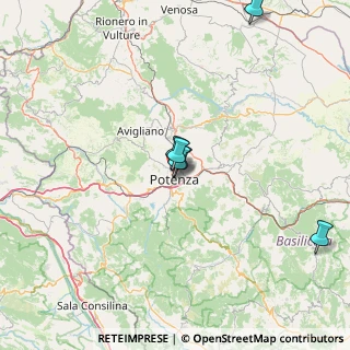 Mappa 85100 Potenza PZ, Italia (44.762)