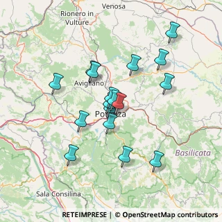 Mappa 85100 Potenza PZ, Italia (13.08941)