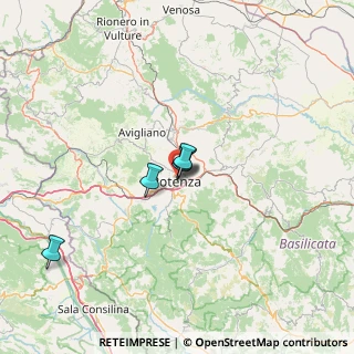 Mappa 85100 Potenza PZ, Italia (49.49125)