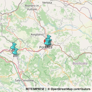 Mappa 85100 Potenza PZ, Italia (44.5605)