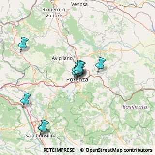 Mappa 85100 Potenza PZ, Italia (12.93)