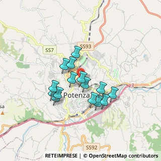 Mappa 85100 Potenza PZ, Italia (1.492)