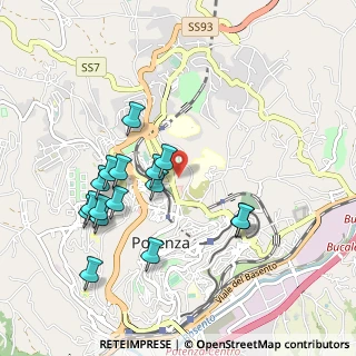Mappa 85100 Potenza PZ, Italia (1.0425)