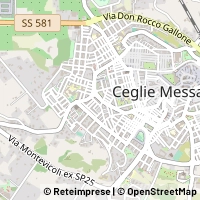 Map Ceglie Messapica