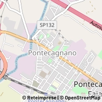 Kaart Pontecagnano Faiano