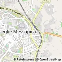 Mapa Ceglie Messapica