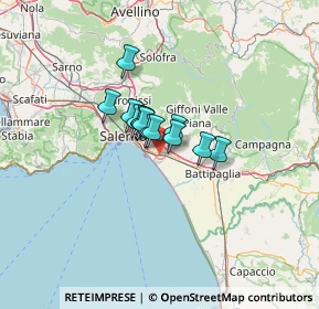 Mappa Via Antonio Amato, 84131 Salerno SA, Italia (7.15308)