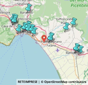 Mappa Via Antonio Amato, 84131 Salerno SA, Italia (9.7445)
