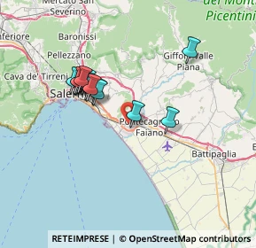 Mappa Via Antonio Amato, 84131 Salerno SA, Italia (6.68786)