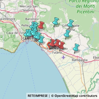 Mappa Via Antonio Amato, 84131 Salerno SA, Italia (6.4615)
