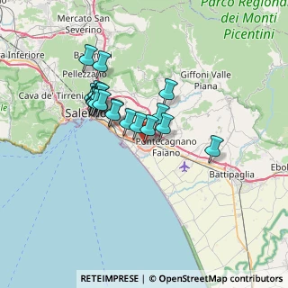 Mappa Via Antonio Amato, 84131 Salerno SA, Italia (6.192)