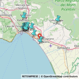 Mappa Via Antonio Amato, 84131 Salerno SA, Italia (7.91941)