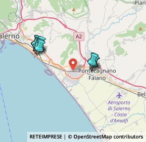 Mappa Via Antonio Amato, 84131 Salerno SA, Italia (3.92538)