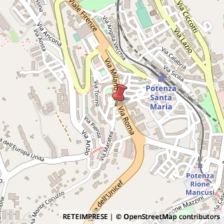 Mappa Piazza Bologna, 23, 85100 Potenza, Potenza (Basilicata)