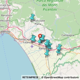 Mappa Via San Vito, 84090 Montecorvino Pugliano SA, Italia (5.31077)