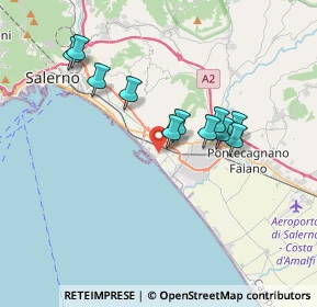 Mappa Via Agostino Di Bartolomei, 84131 Salerno SA, Italia (3.41273)