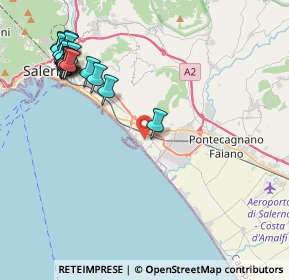 Mappa Via Agostino Di Bartolomei, 84131 Salerno SA, Italia (5.47471)