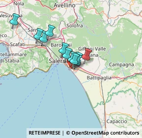 Mappa Via Agostino Di Bartolomei, 84131 Salerno SA, Italia (10.08636)