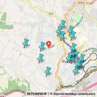 Mappa Piazzale Sofia, 85100 Potenza PZ, Italia (1.2255)