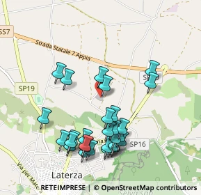 Mappa Contrada Cacapentima, 74014 Laterza TA, Italia (1.08276)